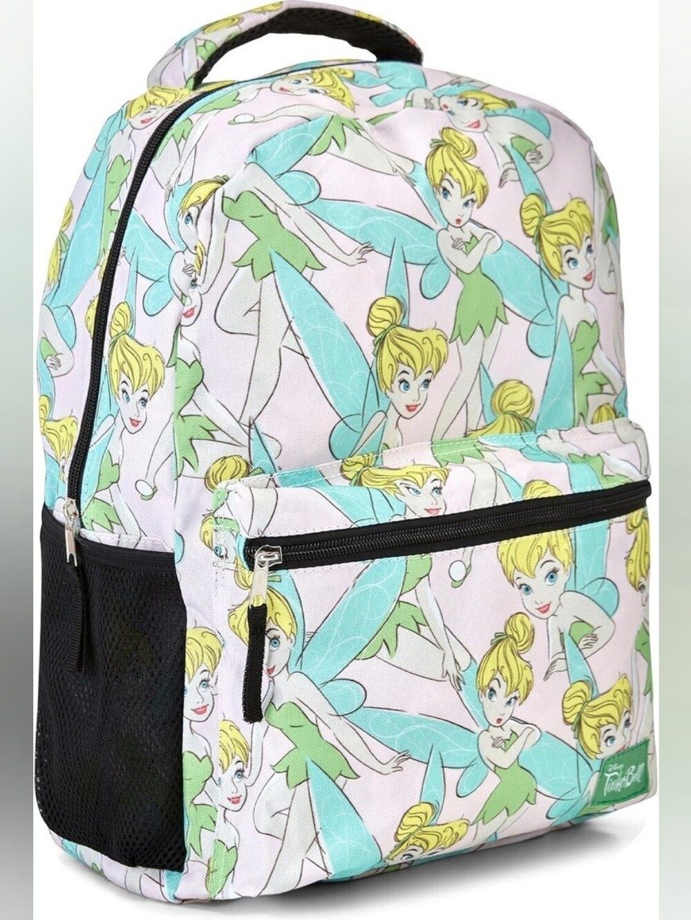 Disney's Tinker Bell All Over Print Backpack - For Adult Or Kid